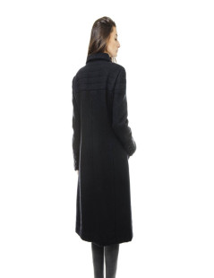 CHANEL coat in black wool size 38FR