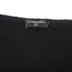 CHANEL black cashmere cardigan