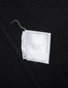 CHANEL black cashmere cardigan