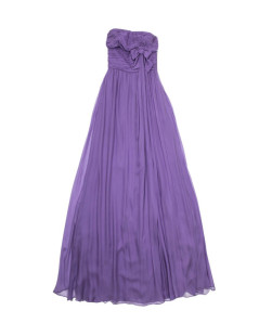 Robe du soir CHRISTIAN DIOR soie mauve