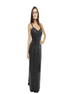 Robe du soir ALMA T 42IT/38 FR noire 