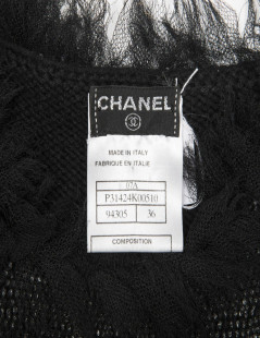 Robe CHANEL T 36 "Paris-Monaco"