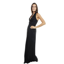 Robe CHRISTIAN DIOR T 36 FR en soie noire