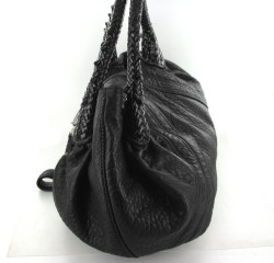 Sac FENDI "Spy bag" cuir noir