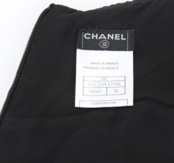 CHANEL silk cocktail dress size 36FR 