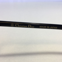 Lunettes de soleil DIOR 'Murmure P8A/Y1' en titane noir et verres gris foncé