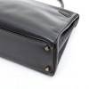 HERMES Kelly 32 vintage in black box retourné leather