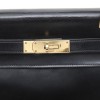 HERMES Vintage Kelly 28 in black box returned leather