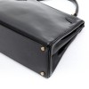 HERMES Vintage Kelly 28 in black box returned leather