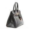 HERMES Birkin 30 in black box leather