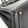 HERMES Birkin 30 in black box leather