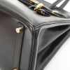 HERMES Birkin 30 in black box leather