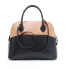 Sac bolide HERMES bicolore 