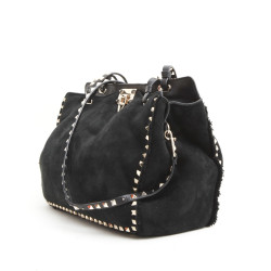 Sac VALENTINO  monton retourné noir