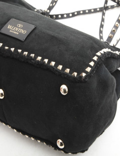 Sac VALENTINO mouton retourné noir