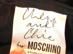 Pull sans manches MOSCHINO