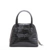 Sac DINASTY by blanchi & NARDI en crocodile noir Vintage