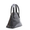 Sac DINASTY by blanchi & NARDI en crocodile noir Vintage