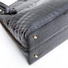 Sac DINASTY by blanchi & NARDI en crocodile noir Vintage