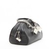 DIOR handbag in black grained leather