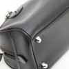 DIOR handbag in black grained leather