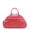 Sac CHRISTIAN DIOR Saddle en cuir rouge 