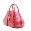 Sac CHRISTIAN DIOR Saddle en cuir rouge 