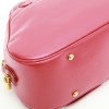 Sac CHRISTIAN DIOR Saddle en cuir rouge 