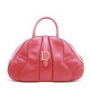 Sac CHRISTIAN DIOR Saddle en cuir rouge 