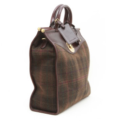 Sac  RALPH LAUREN tissu tartan