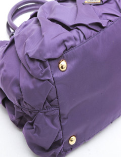 Sac PRADA en satin violet