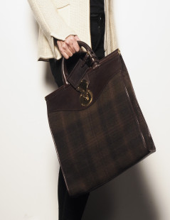 Sac  RALPH LAUREN tissu tartan