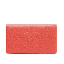 Porte Monnaie CHANEL corail