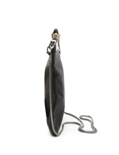 LANVIN Mini bevening bag in black satin