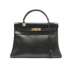 Sac Kelly 32 HERMES Vintage cuir box