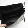 HERMES Vintage Kelly 32 bag in black box leather