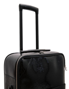 Valise roulante LOUIS VUITTON cuir verni 