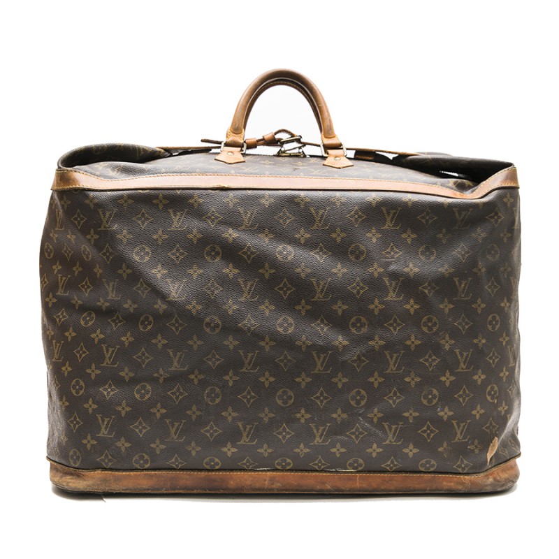 Keepall leather travel bag Louis Vuitton Brown in Leather  26299820