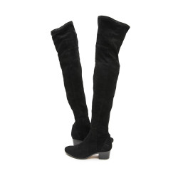 Bottes cuisardes CHANEL T 38.5 noires