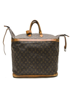 LOUIS VUITTON vintage travel bag in brown monogram canvas