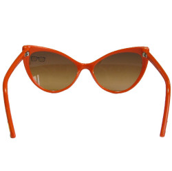 Lunettes de soleil TOM FORD modèle Anastasia en plastique orange