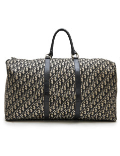 Sac Keepall CHRISTIAN DIOR en toile monogram vintage