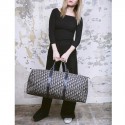 Sac Keepall CHRISTIAN DIOR en toile monogram vintage