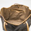 LOUIS VUITTON 'Neverfull' bag in brown monogram canvas