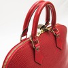 Sac Alma LOUIS VUITTON MM cuir épi rouge