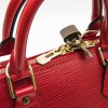 Sac Alma LOUIS VUITTON MM cuir épi rouge