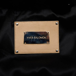 Veste YVES SALOMON vison rasé