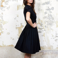 Robe VIKTOR & ROLF T 36 FR en laine noire