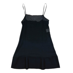 CHANEL blue alpaga knit dress size 36FR