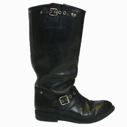 Bottes Biker GOLDEN GOOSE noire T40